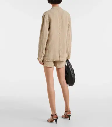 Velvet Lenny linen blazer | Thumbnail 2