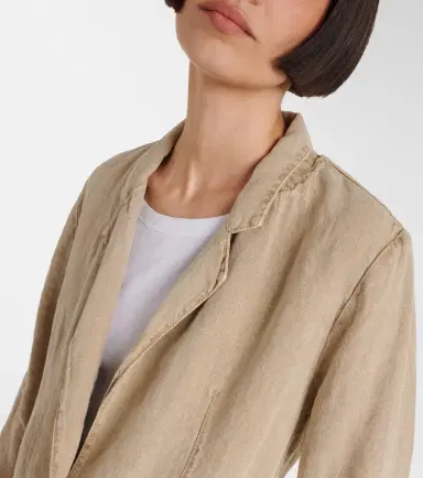 Velvet Lenny linen blazer | Thumbnail 5