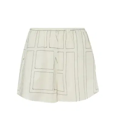 Toteme Monogram cotton-blend shorts | Thumbnail 1