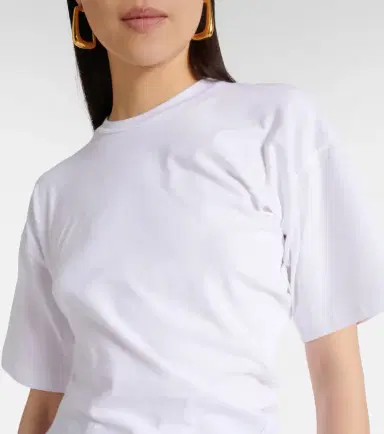 Toteme Twisted cotton jersey T-shirt | Thumbnail 6