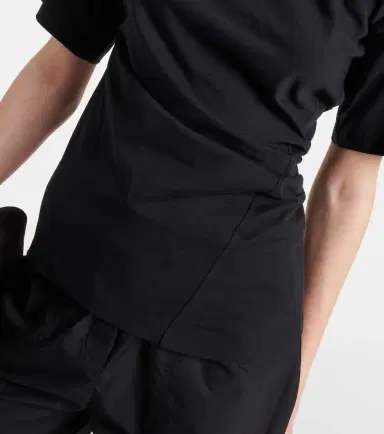 Toteme Gathered cotton jersey T-shirt | Thumbnail 4