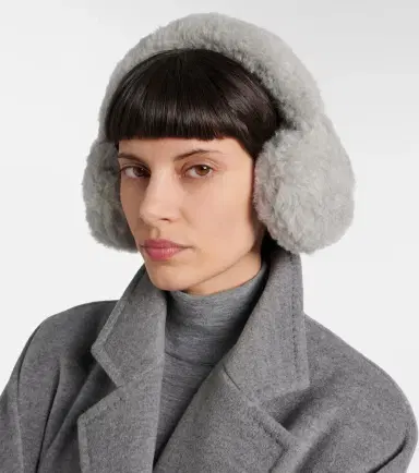 Max Mara Muffy teddy earmuffs | Thumbnail 3