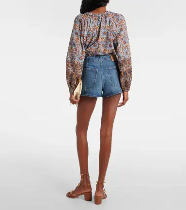 Ulla Johnson Camille denim shorts | Thumbnail 2