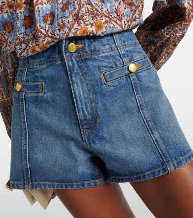 Ulla Johnson Camille denim shorts | Thumbnail 3