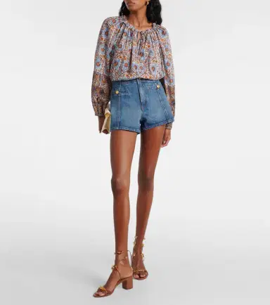 Ulla Johnson Camille denim shorts | Thumbnail 4