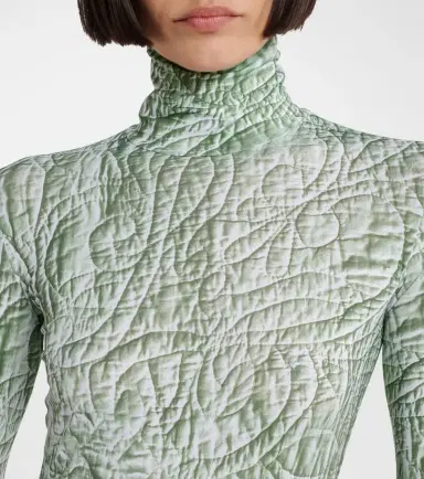 MM6 Maison Margiela Printed jersey bodysuit | Thumbnail 5
