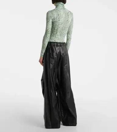 MM6 Maison Margiela Printed jersey bodysuit | Thumbnail 6