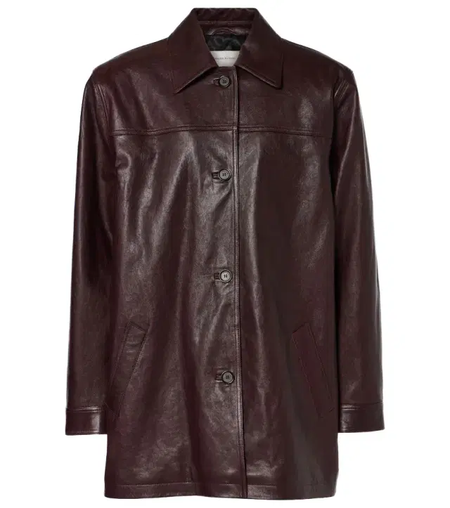 Magda Butrym Oversized leather jacket