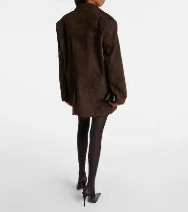 Magda Butrym Oversized suede jacket | Thumbnail 4