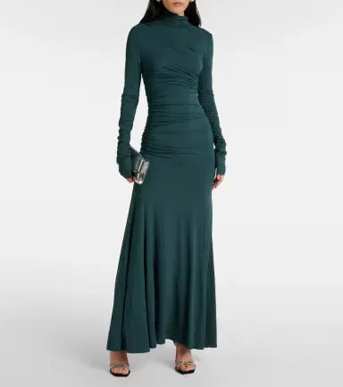 Tove Africa crêpe jersey maxi dress | Thumbnail 3