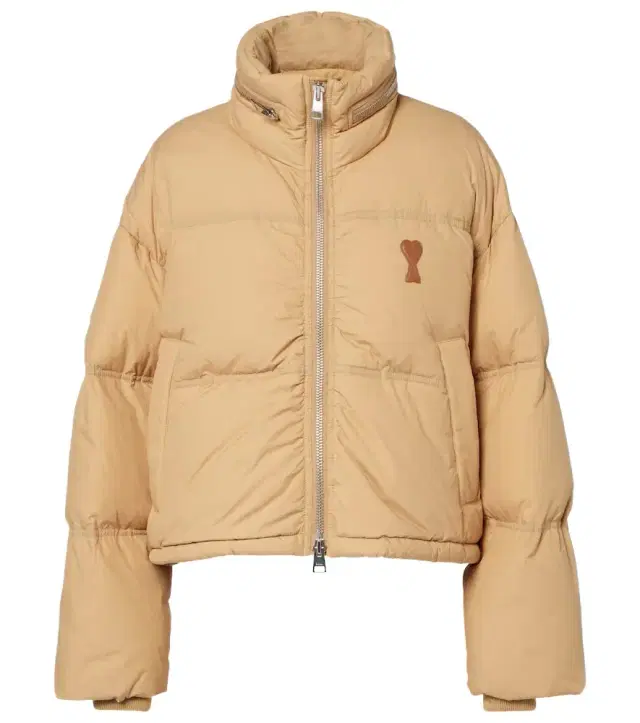 Ami Paris Ami De Caur technical canvas down jacket