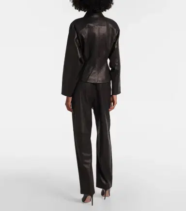 The Sei Leather jacket | Thumbnail 4