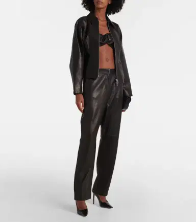 The Sei Leather jacket | Thumbnail 6