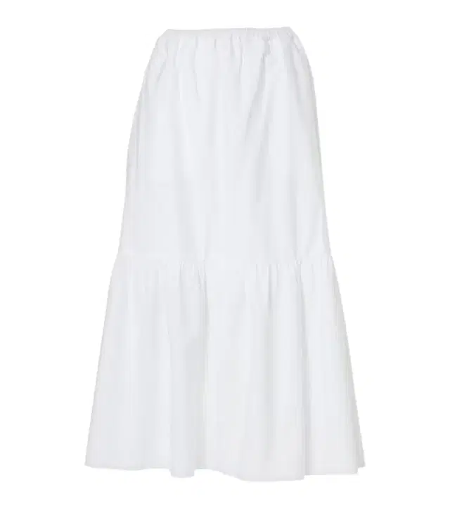 Patou Tiered cotton maxi skirt