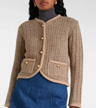 Patou Wool and alpaca cardigan | Thumbnail 2