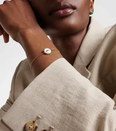 Pomellato Pom Pom Dot 18kt rose gold chain bracelet with gemstones | Thumbnail 2 Pomellato Pom Pom Dot 18kt rose gold chain bracelet with gemstones | Thumbnail 2