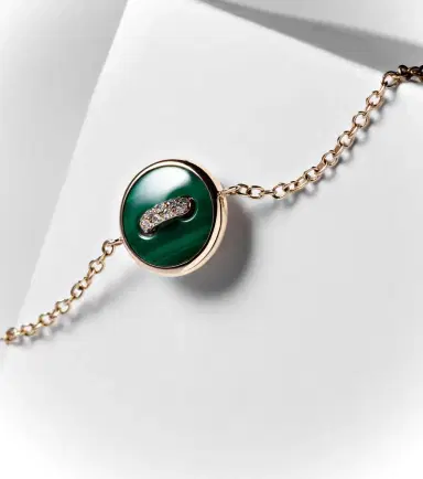 Pomellato Pom Pom Dot 18kt rose gold chain bracelet with gemstones | Thumbnail 5 Pomellato Pom Pom Dot 18kt rose gold chain bracelet with gemstones | Thumbnail 5