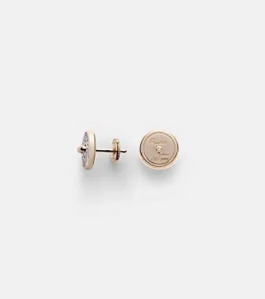 Pomellato Pom Pom Dot 18kt rhodium-plated rose gold earrings with diamonds | Thumbnail 4 Pomellato Pom Pom Dot 18kt rhodium-plated rose gold earrings with diamonds | Thumbnail 4