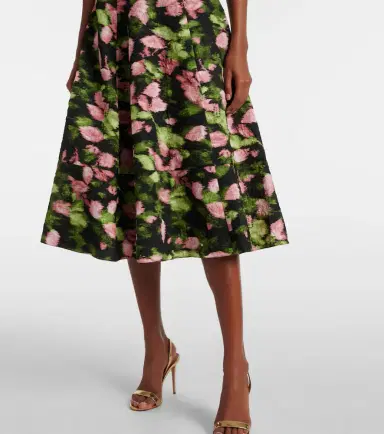 Erdem Floral matelassé midi dress | Thumbnail 2
