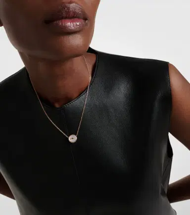 Pomellato Pom Pom Dot 18kt rose gold pendant necklace with mother-of-pearl and diamonds | Thumbnail 3 Pomellato Pom Pom Dot 18kt rose gold pendant necklace with mother-of-pearl and diamonds | Thumbnail 3