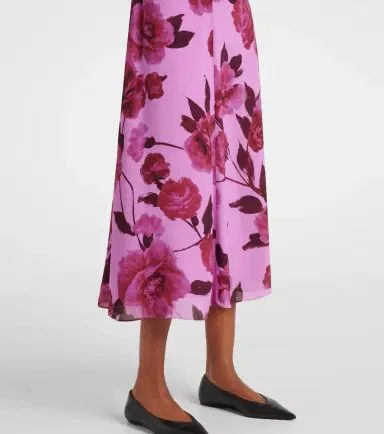 Erdem Floral crêpe midi dress | Thumbnail 4