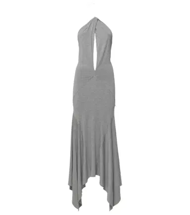 The Attico Halterneck maxi dress | Thumbnail 1