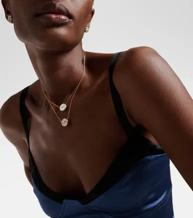 Pomellato Pom Pom Dot 18kt rose gold pendant necklace with mother-of-pearl and diamonds | Thumbnail 2 Pomellato Pom Pom Dot 18kt rose gold pendant necklace with mother-of-pearl and diamonds | Thumbnail 2