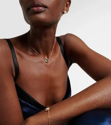 Pomellato Pom Pom Dot 18kt rose gold pendant necklace with mother-of-pearl and diamonds | Thumbnail 3 Pomellato Pom Pom Dot 18kt rose gold pendant necklace with mother-of-pearl and diamonds | Thumbnail 3