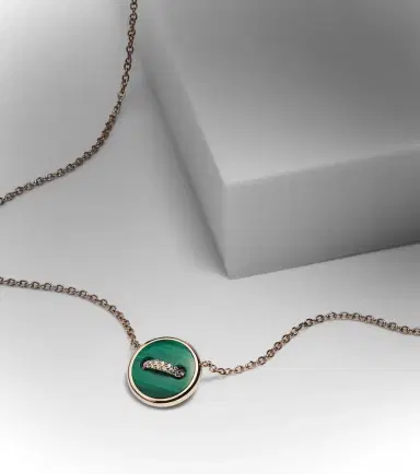 Pomellato Pom Pom Dot 18kt rose gold pendant necklace with gemstones | Thumbnail 6 Pomellato Pom Pom Dot 18kt rose gold pendant necklace with gemstones | Thumbnail 6