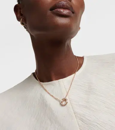 Pomellato Together 18kt rose gold pendant necklace with diamonds | Thumbnail 2