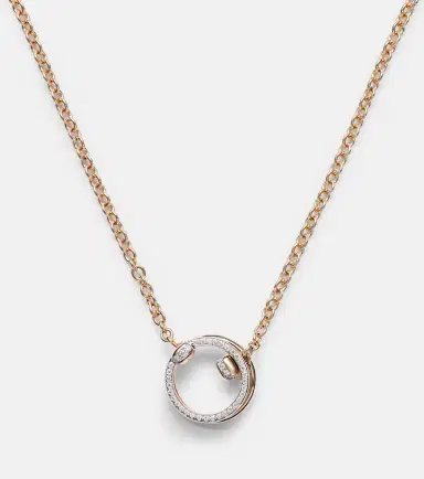 Pomellato Together 18kt rose gold pendant necklace with diamonds | Thumbnail 4