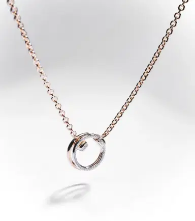 Pomellato Together 18kt rose gold pendant necklace with diamonds | Thumbnail 6