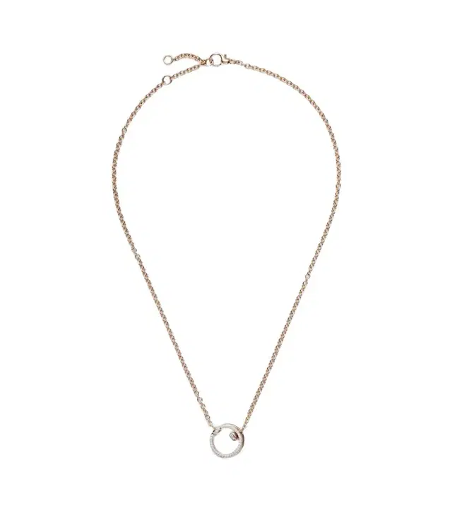 Pomellato Together 18kt rose gold pendant necklace with diamonds