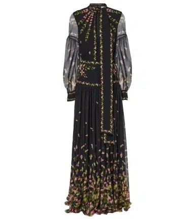Erdem Floral silk voile gown | Thumbnail 1
