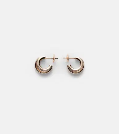 Pomellato Together 18kt rose gold earrings with diamonds | Thumbnail 4 Pomellato Together 18kt rose gold earrings with diamonds | Thumbnail 4