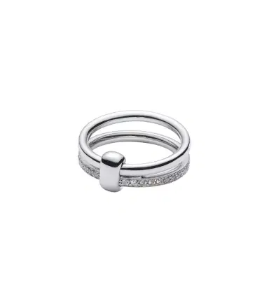 Pomellato Together 18kt white gold ring with diamonds | Thumbnail 1 Pomellato Together 18kt white gold ring with diamonds | Thumbnail 1