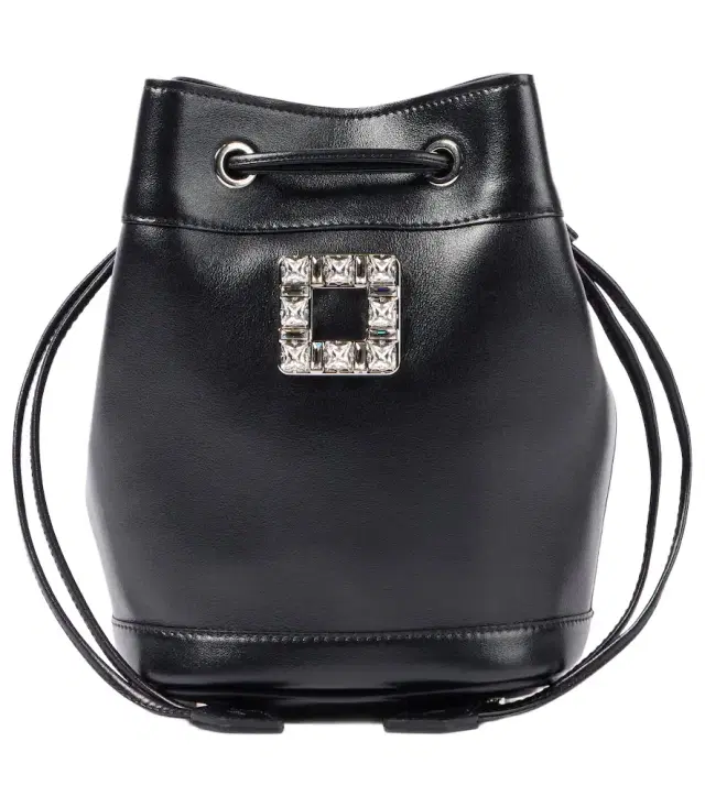 Tres Vivier leather bucket bag