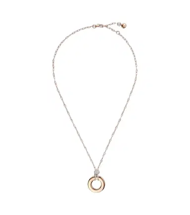 Pomellato Iconica 18kt rose gold pendant necklace with diamonds | Thumbnail 1