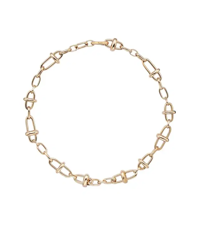 Pomellato Iconica 18kt rose gold chain necklace