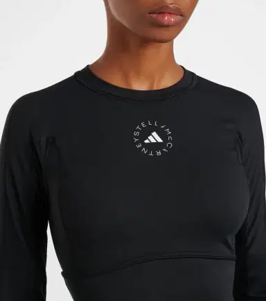 adidas by Stella McCartney TrueStrength technical crop top | Thumbnail 5