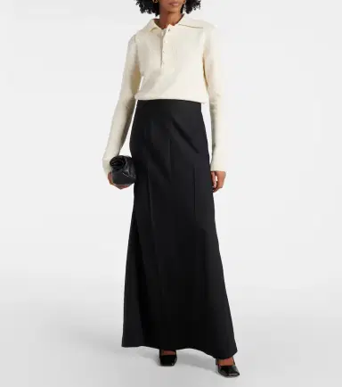 Plan C Wool and cashmere polo sweater | Thumbnail 3