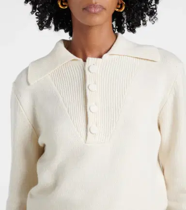 Plan C Wool and cashmere polo sweater | Thumbnail 4