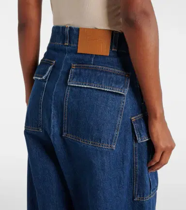 Plan C Mid-rise denim wide-leg pants | Thumbnail 6