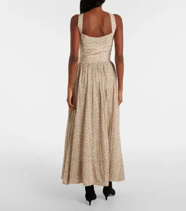 Polo Ralph Lauren Floral cotton midi skirt | Thumbnail 4