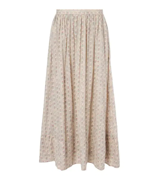 Polo Ralph Lauren Floral cotton midi skirt