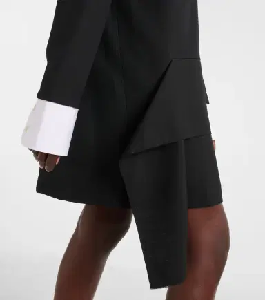 Plan C Wool-blend minidress | Thumbnail 2