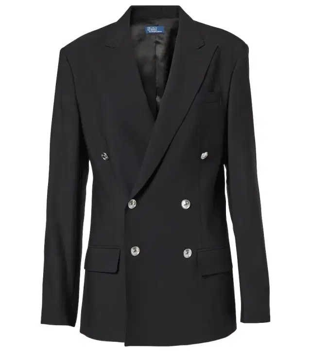 Polo Ralph Lauren Double-breasted wool-blend blazer