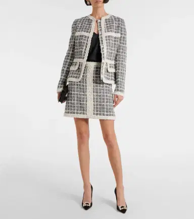 Giambattista Valli Wool-blend bouclé jacket | Thumbnail 3