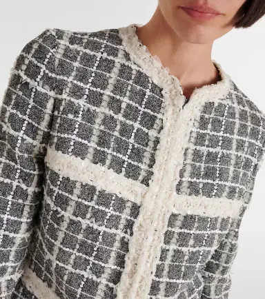 Giambattista Valli Wool-blend bouclé jacket | Thumbnail 4