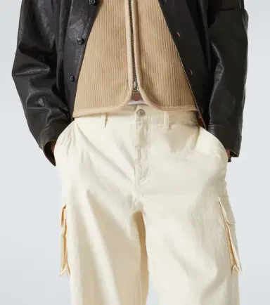 Our Legacy Mount striped cotton cargo pants | Thumbnail 2